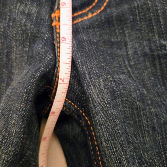 ANTIK DENIM Stretch Embroidered Low Rise Bootcut Jeans Boho S - Picture 10 of 16